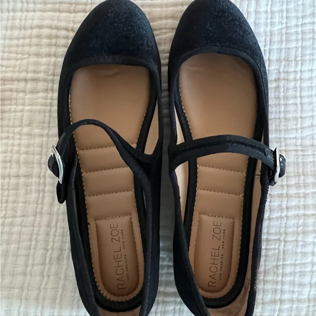 Rachel Zoe Elegant Black Flats - Image 4