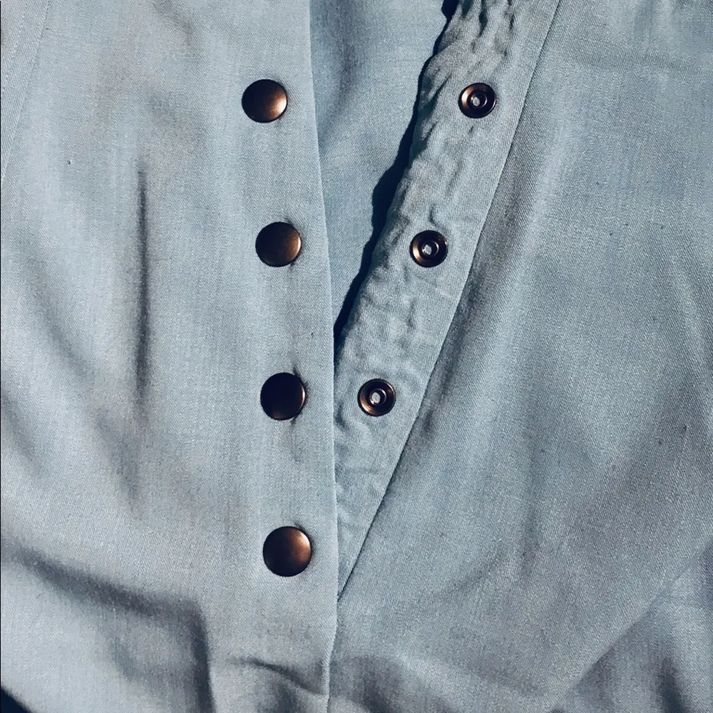 Kenzo Paris vintage pencil skirt. Blue Size 8 - Image 4