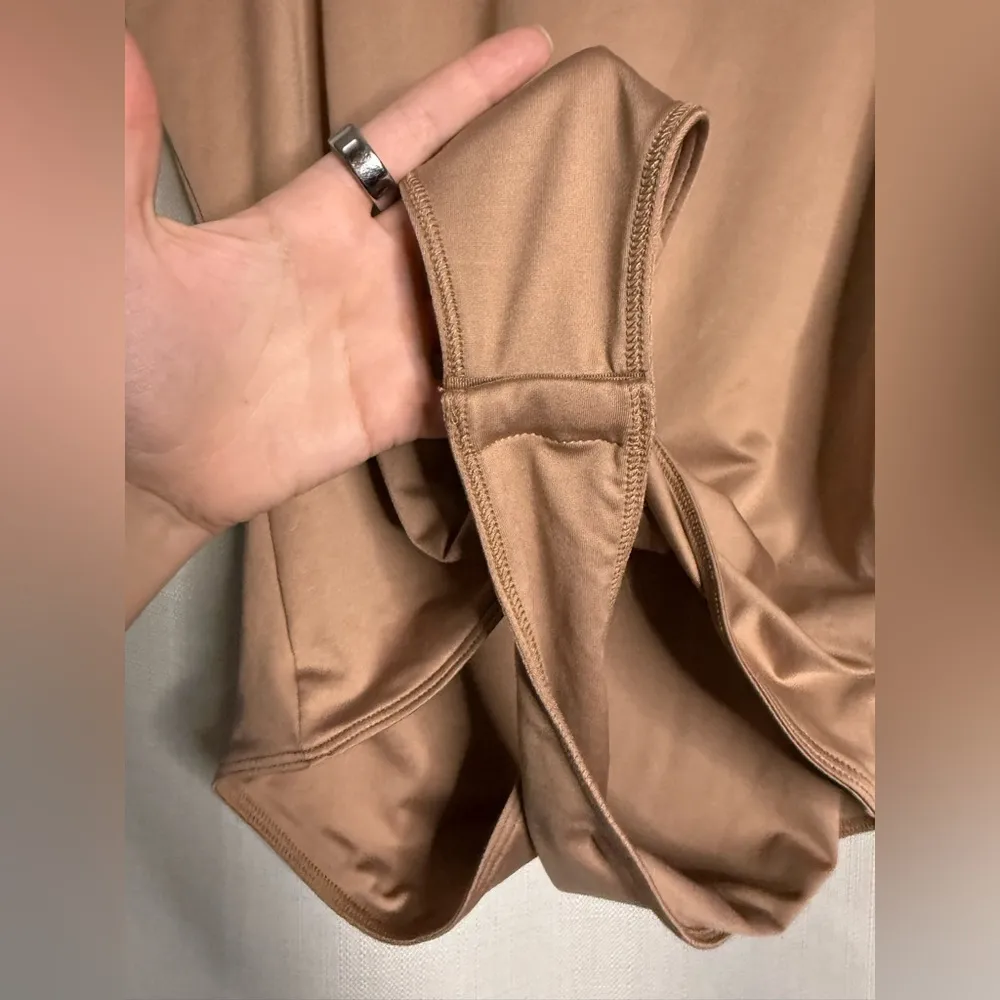 And Now This Light Tan Nude Tank Bodysuit Large - Image 7