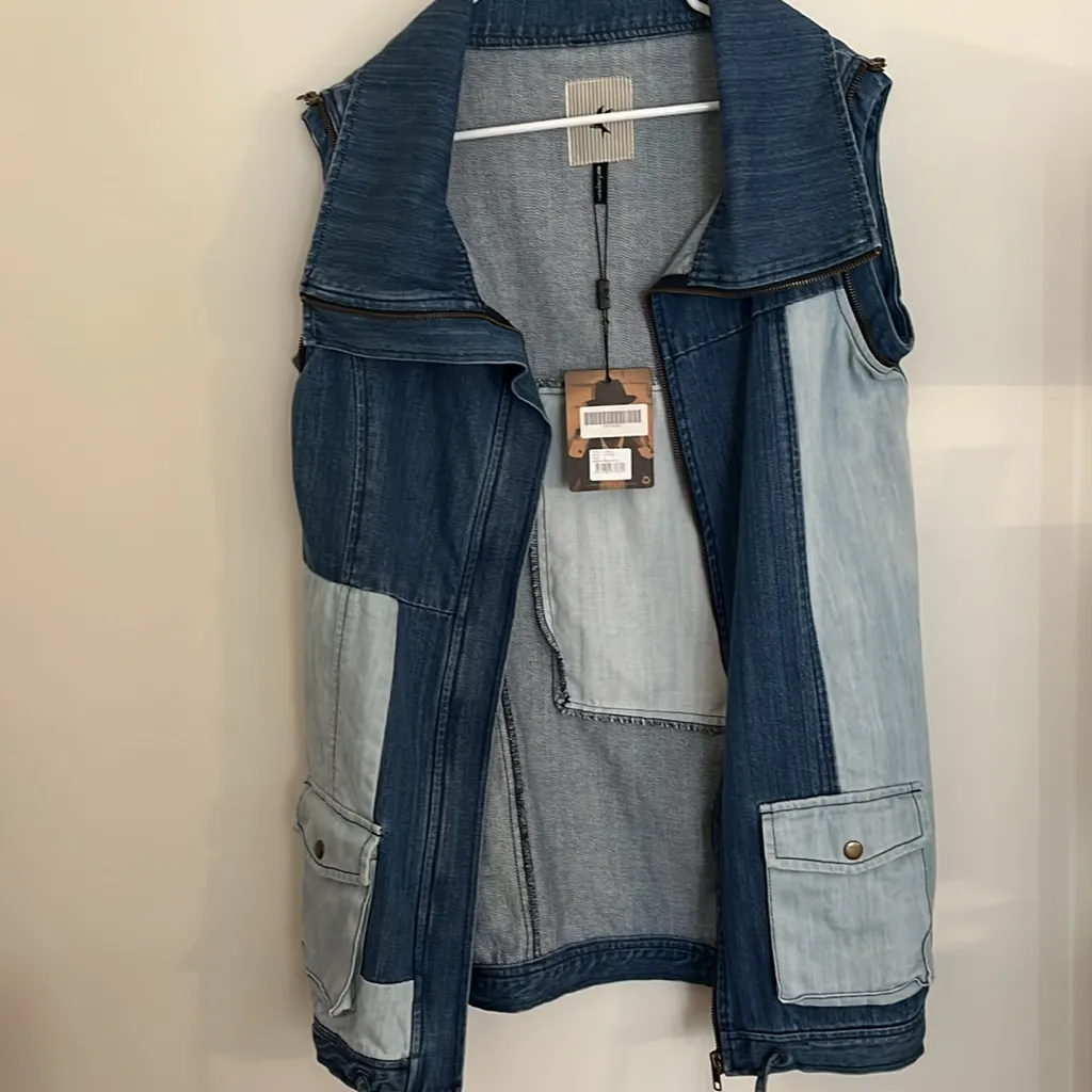 One teaspoon denim jacket size L NWT - Image 16