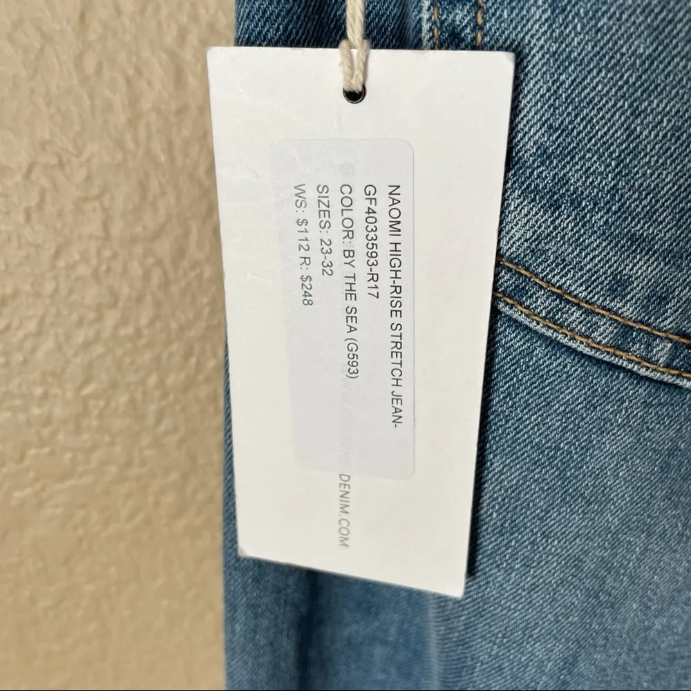 GRLFRND Denim the Naomi high rise Jean in by the sea - Image 2