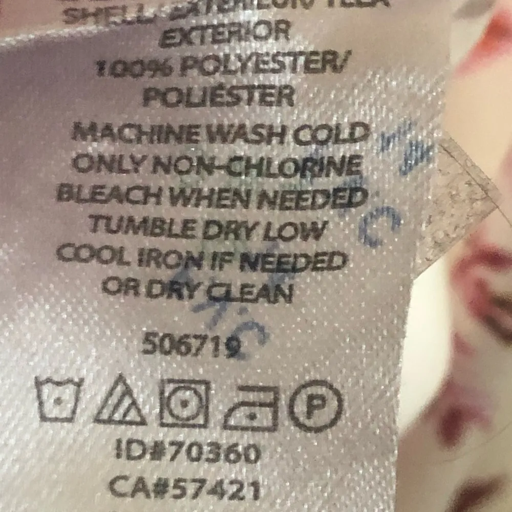 Ann Taylor Petite XS Floral Tie Front Blouse V-neck Flowers Short Sleeve - Image 5