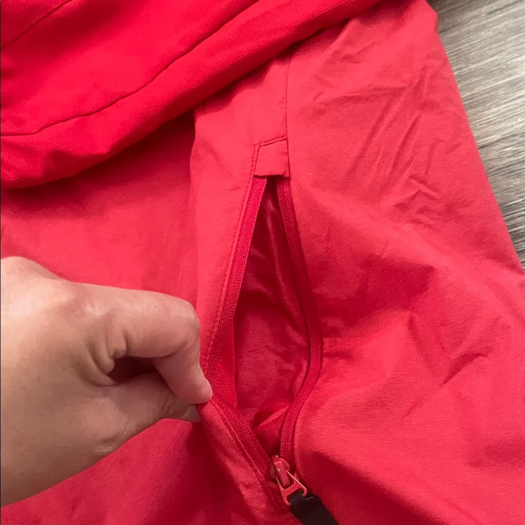 Adidas Vibrant Red Windbreaker - Image 4