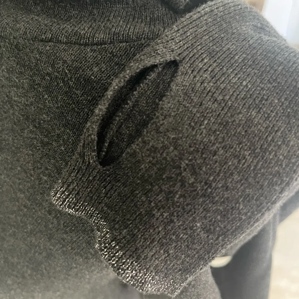 Max Studio Gray Cowl Neck Sweater - Image 5