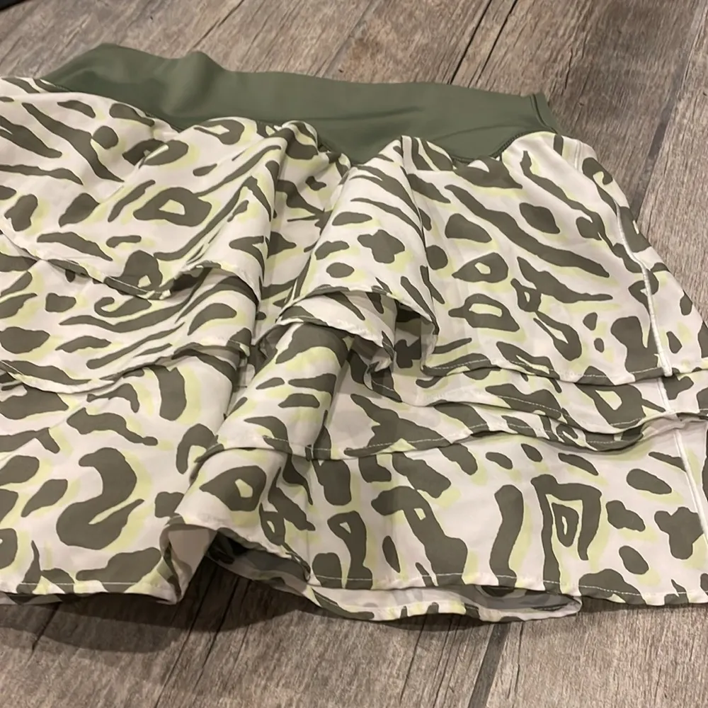 Aerie OFFLINE Maggie Printed Ruffle Tennis Skort - Image 5