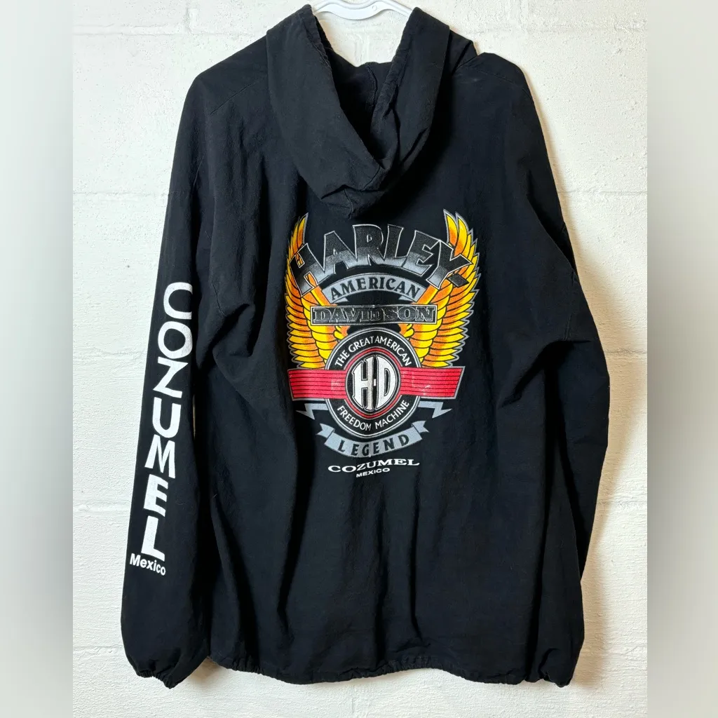 Vintage Cozumel Mexico Harley Davidson Bootleg Lol - Image 10