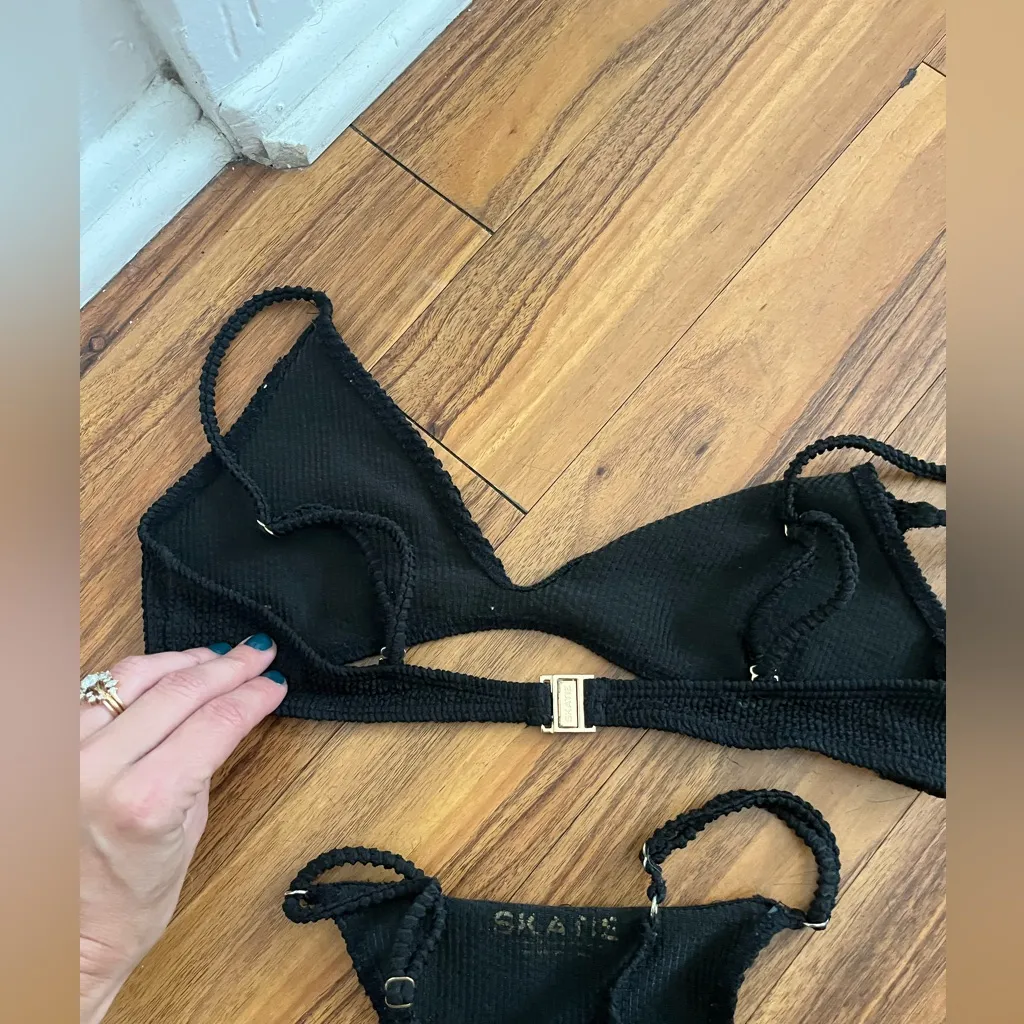 Skatie bikini set onyx ribbed - Image 8