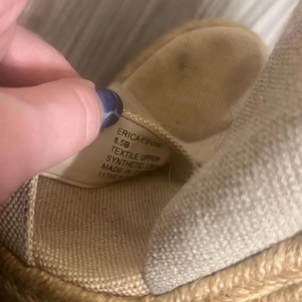 ✨Lauren Ralph Lauren Women s Erica Wedge Tan Sz 8.5 Sandals✨ - Image 10