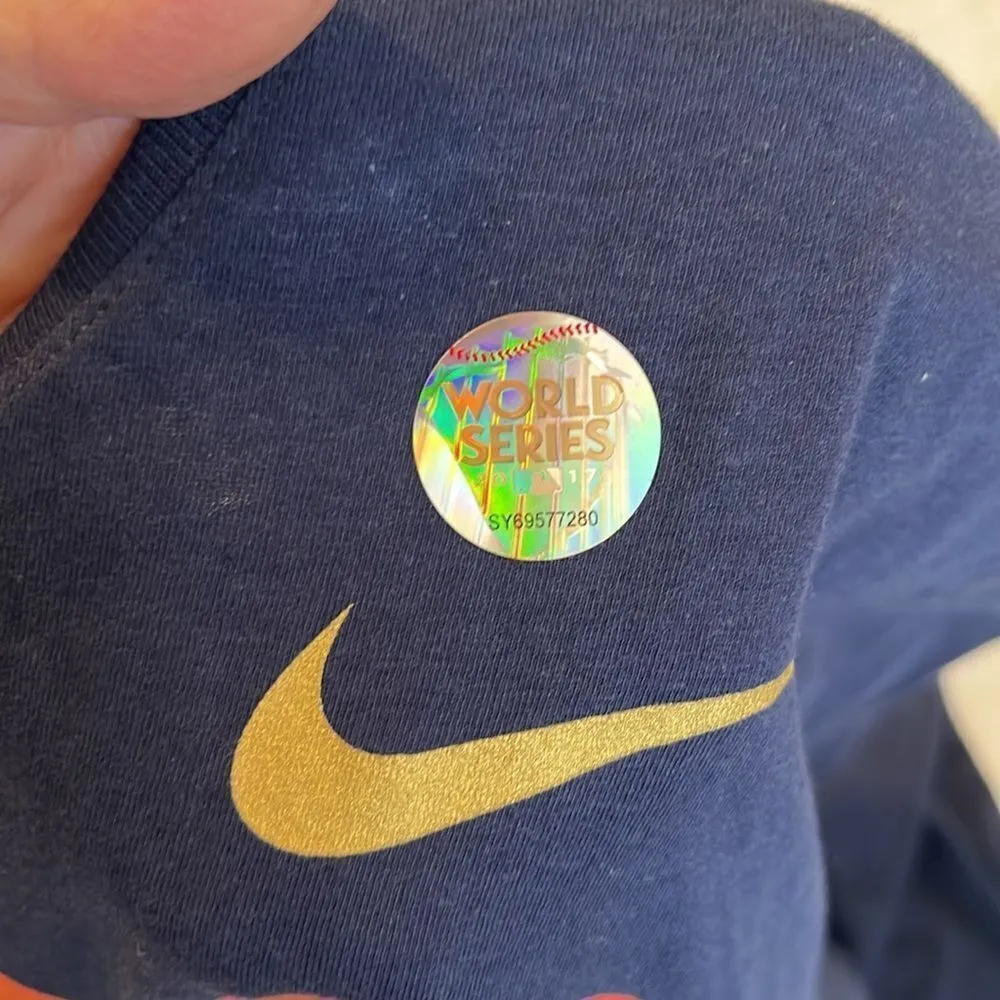 Houston Astros 2017 World Series champions szXL womens short sleeve T - Image 5