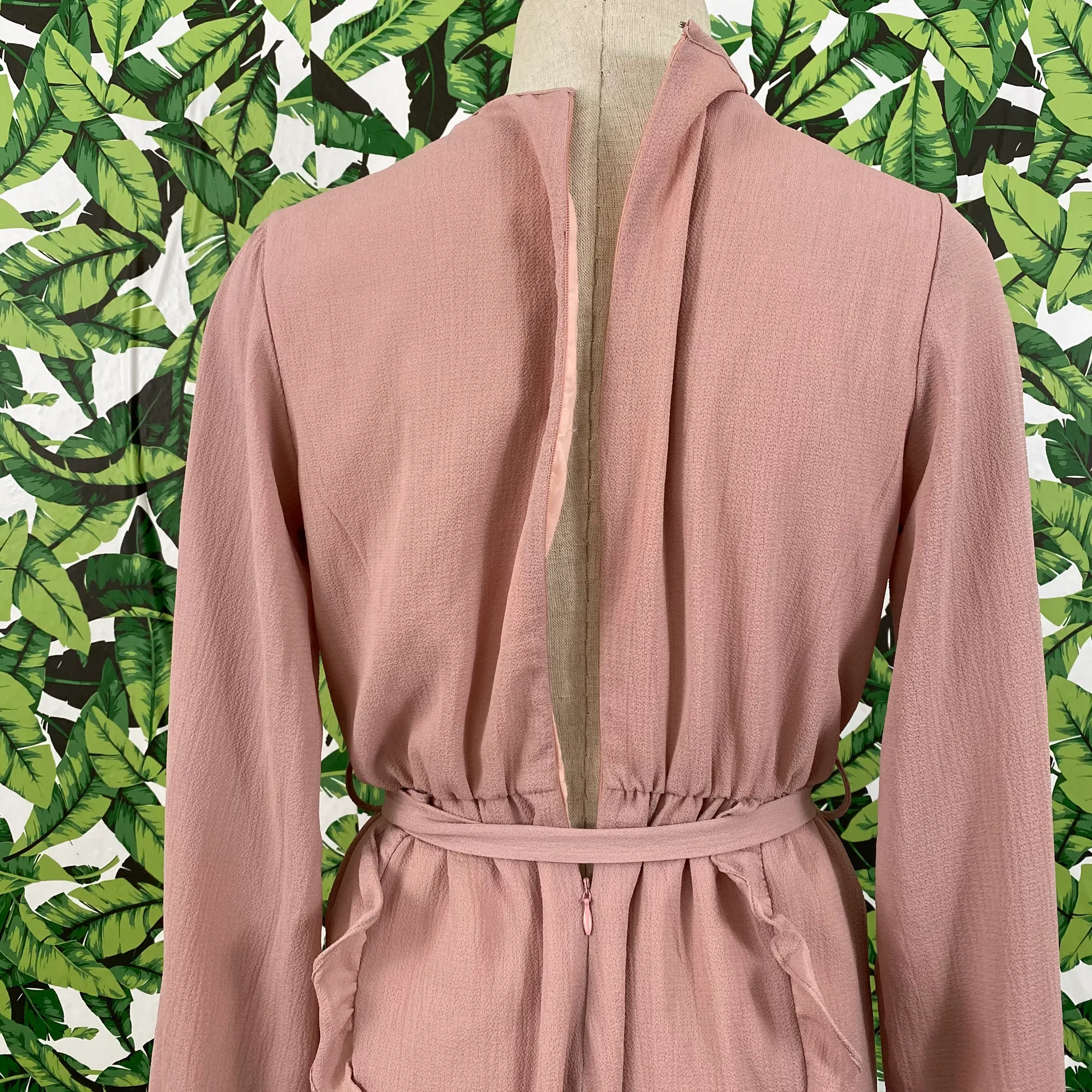 Petite Ruffle Hem Romper 855 - Image 3