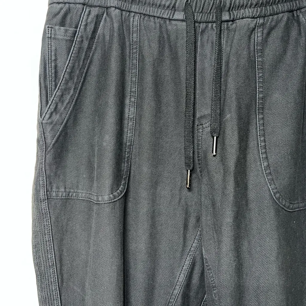 Athleta Black Jogger Sweatpants Elastic‎ Waist - Image 3