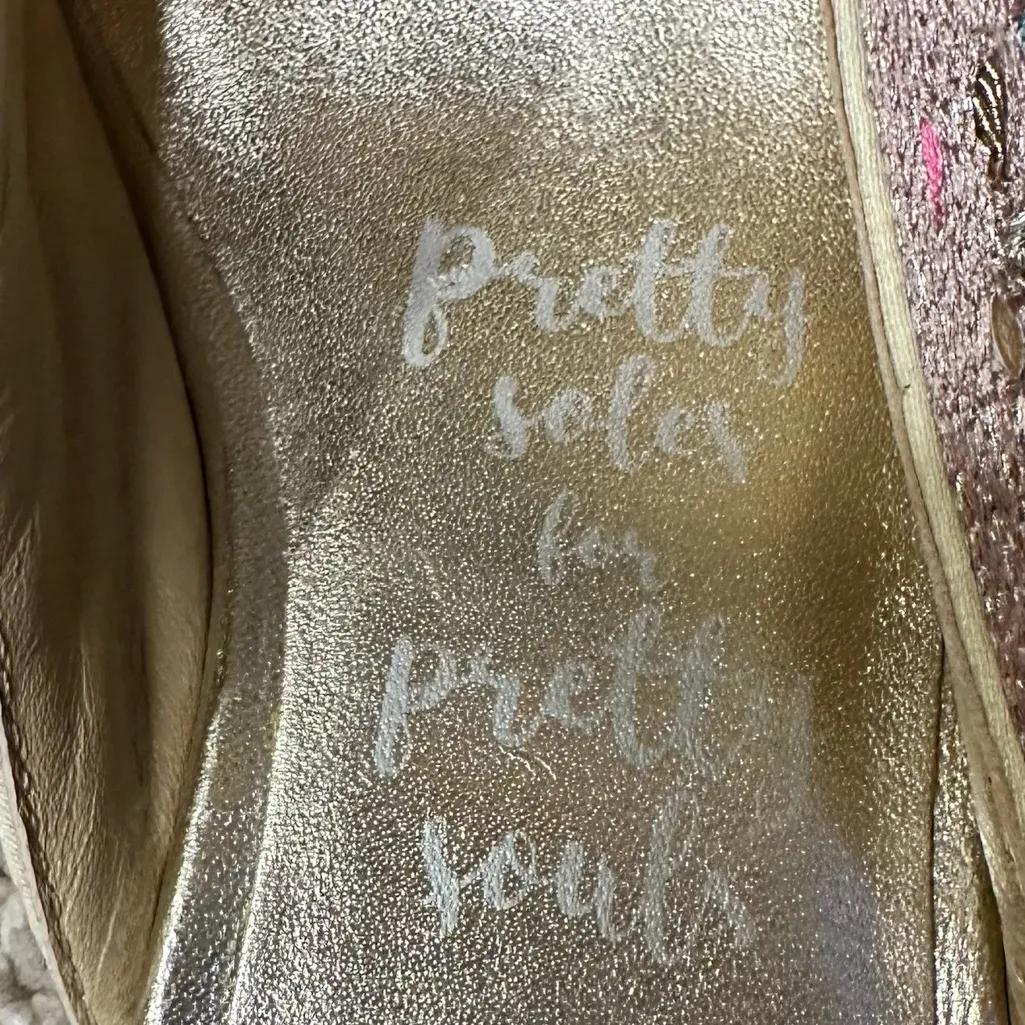 Fizzy Goblet x Payal Singhal Embellished Silver Block Heels mules NEW Size 40 - Image 5