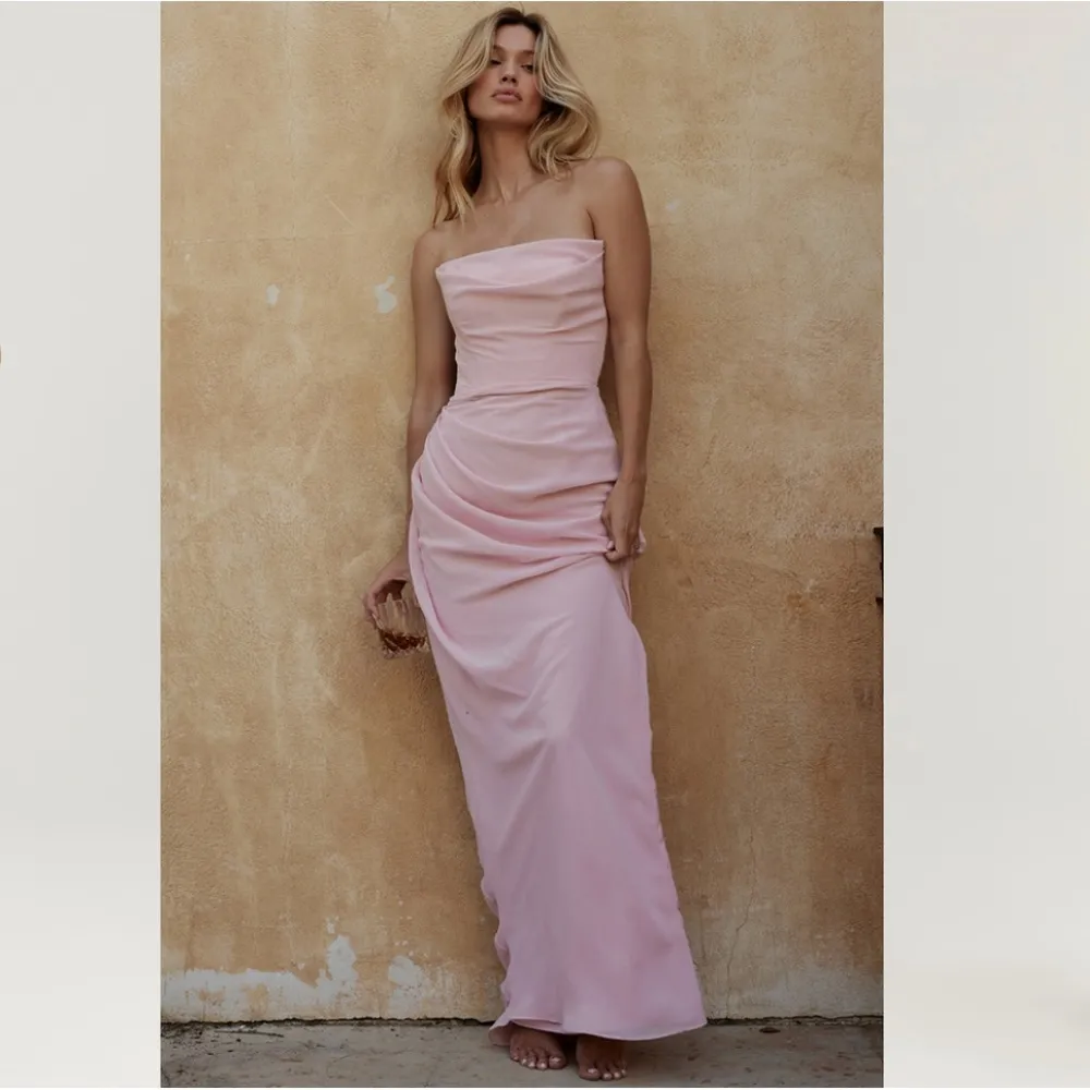 House of CB Adrienne Pink Quartz Strapless Gown‎  Size S A-C cup NWOT - Image 15