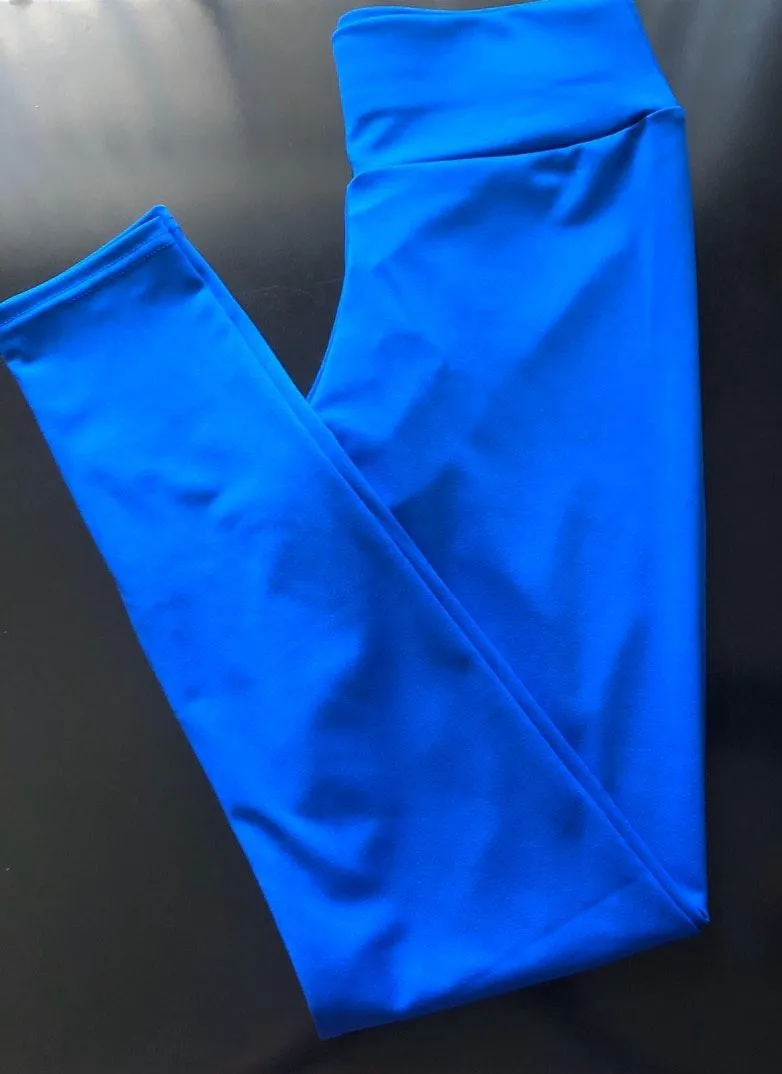 Scrunch Butt Leggings Blue Size L - Image 4