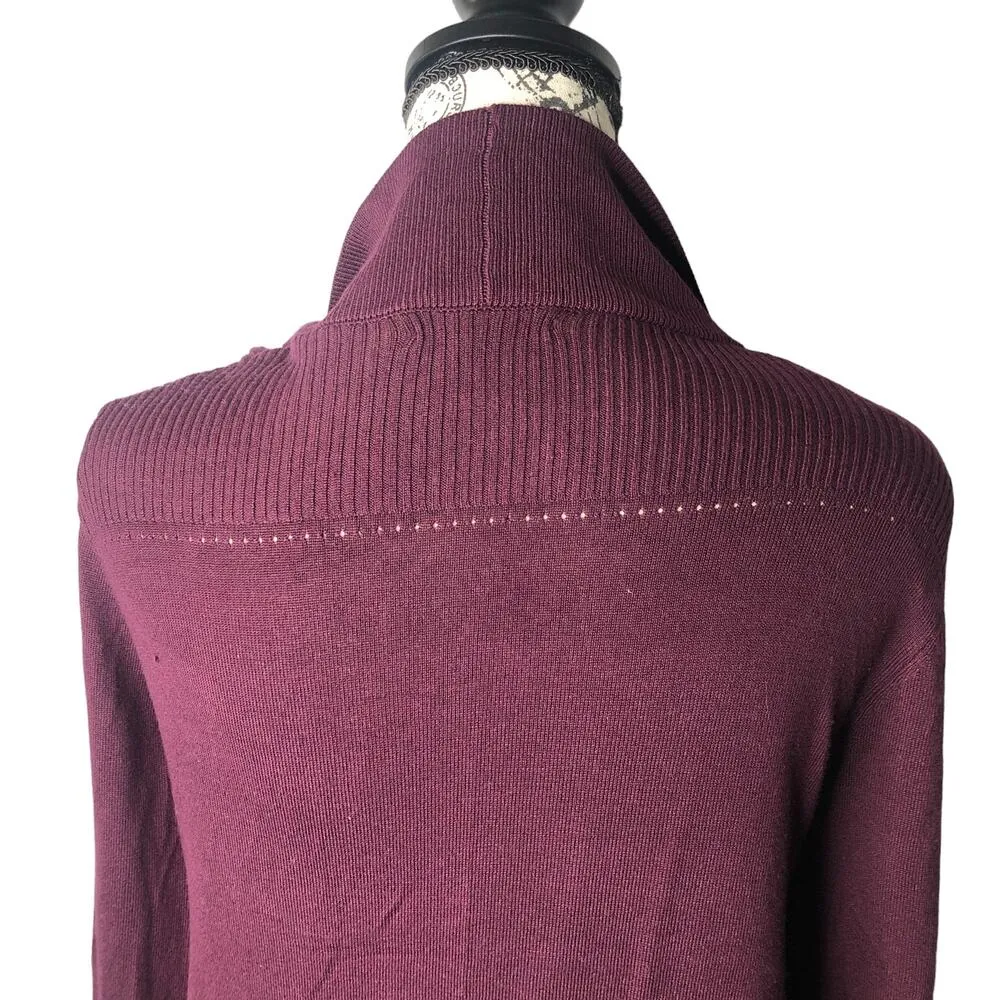 Staccato SMALL Ashter Cardigan - Stitch Fix Ribbed Detail Long Sleeve Shawl - Image 7