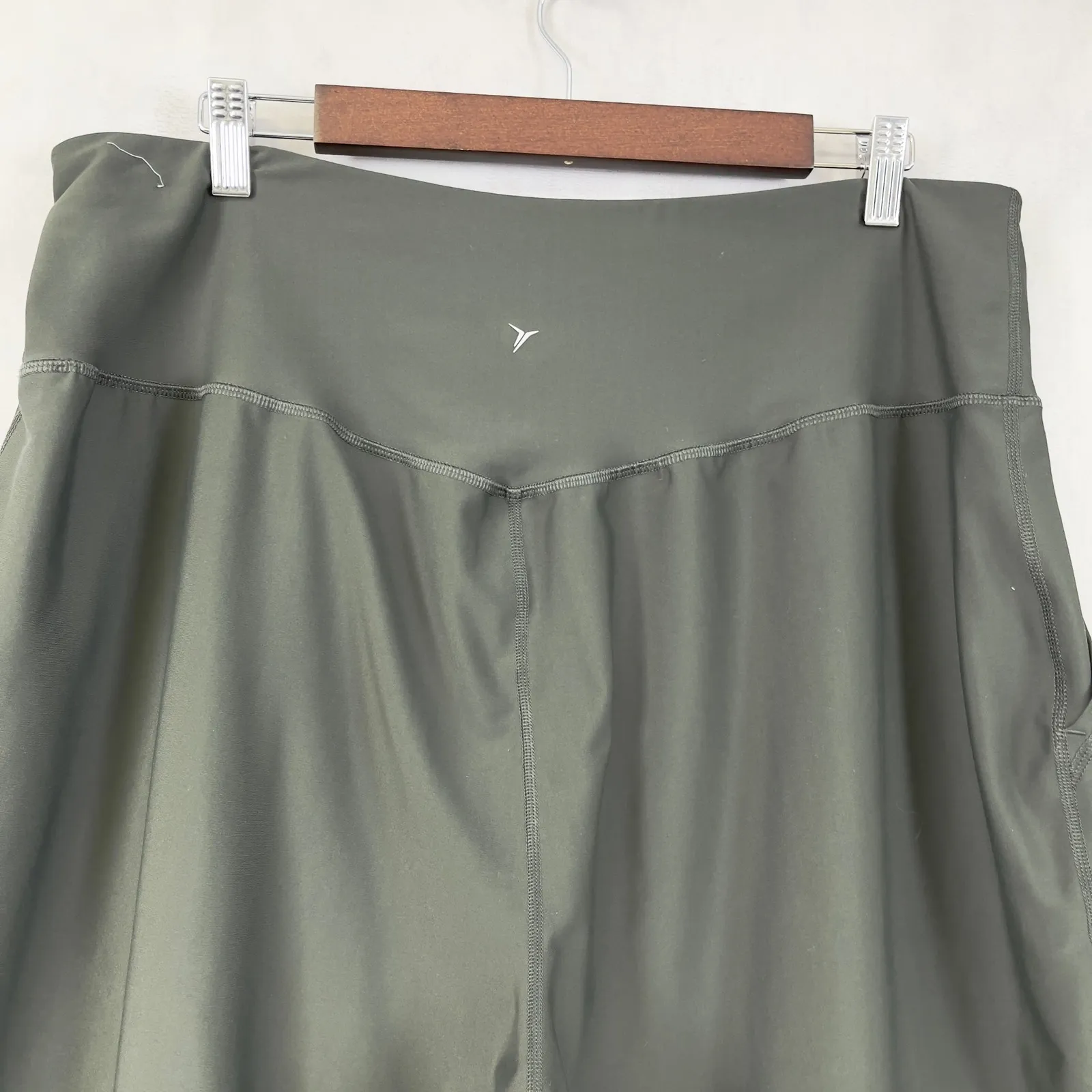 Old Navy Womens Elevate Legging XXL Jogger Athleisure Activewear Minimal Workout Green - Image 6