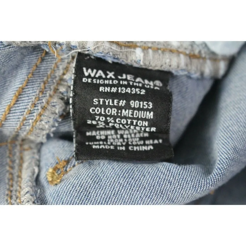 ladies WAX JEAN shorts size M - Image 4