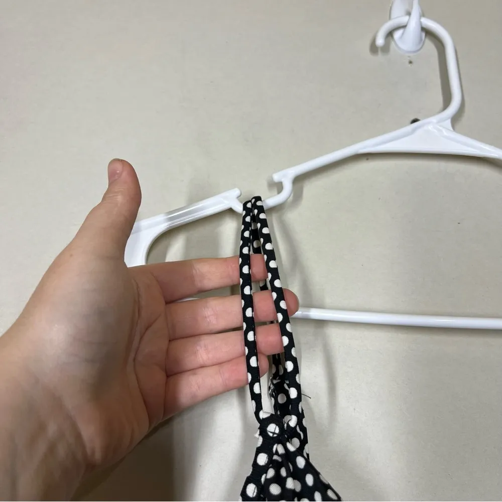 Magicsuit by Miraclesuit Polka Dot One Piece Swimsuit Size 10 Black - Image 6