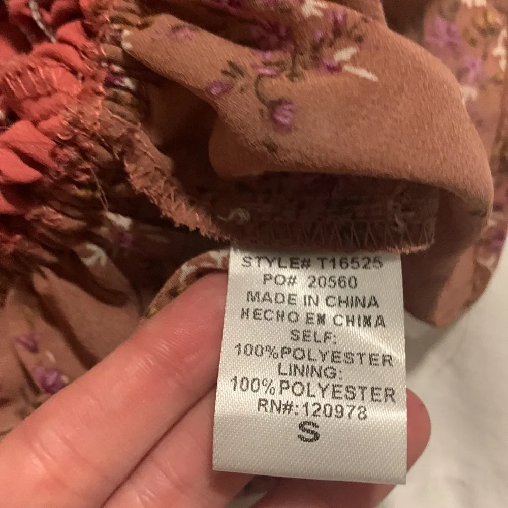 Entro Floral Blouse | Size Small - Image 4