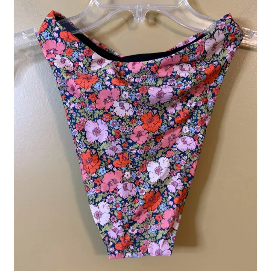 J. Crew High-Rise Cheeky Bikini Bottom - Liberty Meadow XXS - Image 2