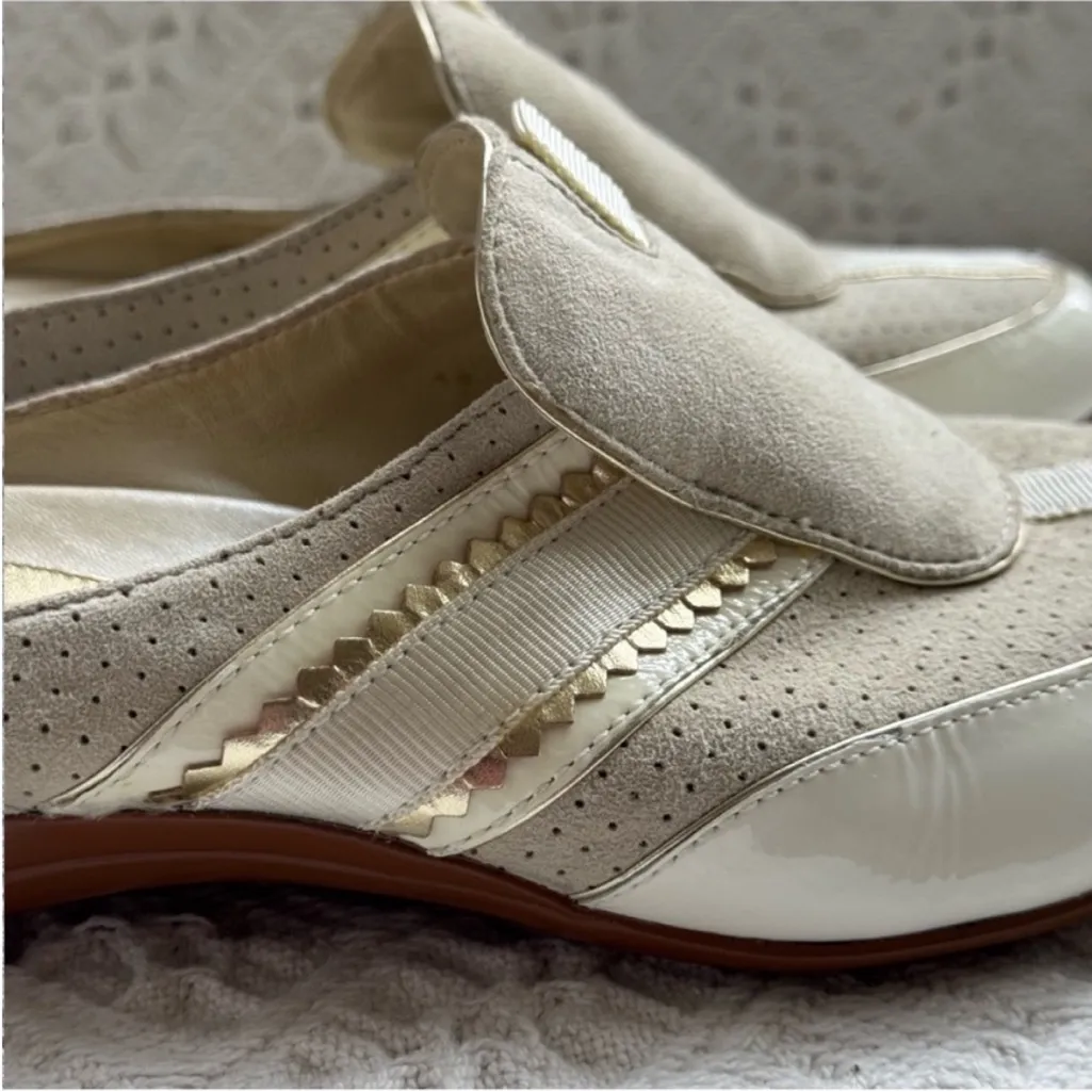 Cole Haan Nike Air Beige and Cream Women's Mules Slide Sneakers - Image 6