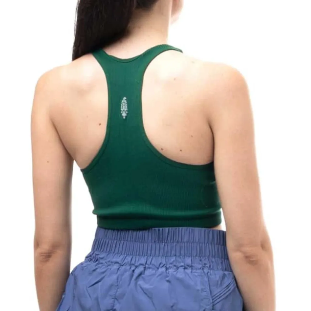 FP Movement Free Throw Ribbed Racerback Tank in Emerald Green Size Small - Image 5