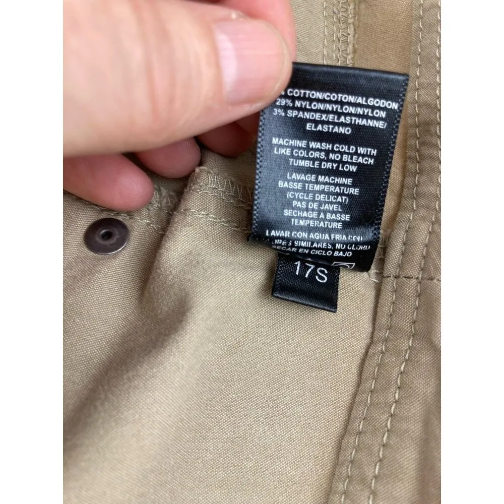 *KUHL Pant Womens 14 Khaki Hiking Camping Outdoor Gorpcore Roll Tab Convertible - Image 5