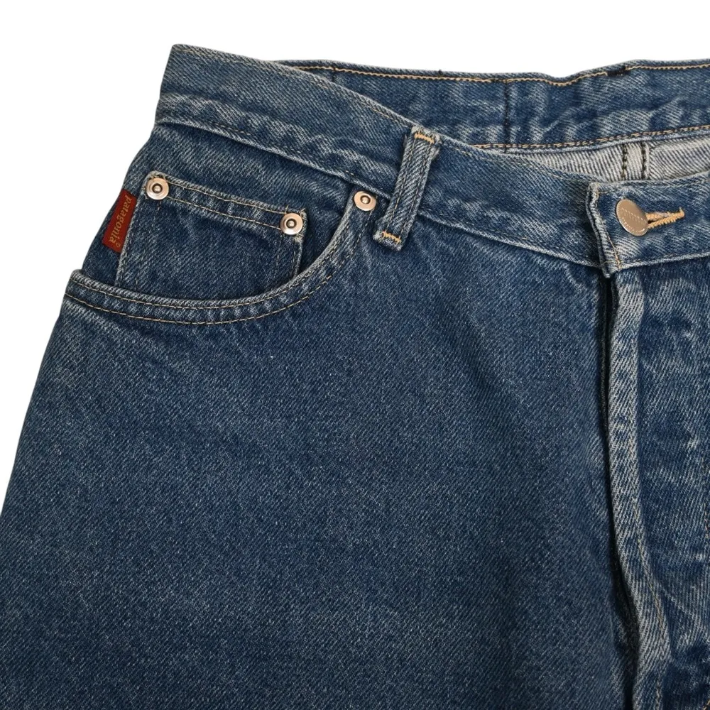 Patagonia Womens 12 Raw Hem Baggy Fit Straight Leg Jeans - Image 6