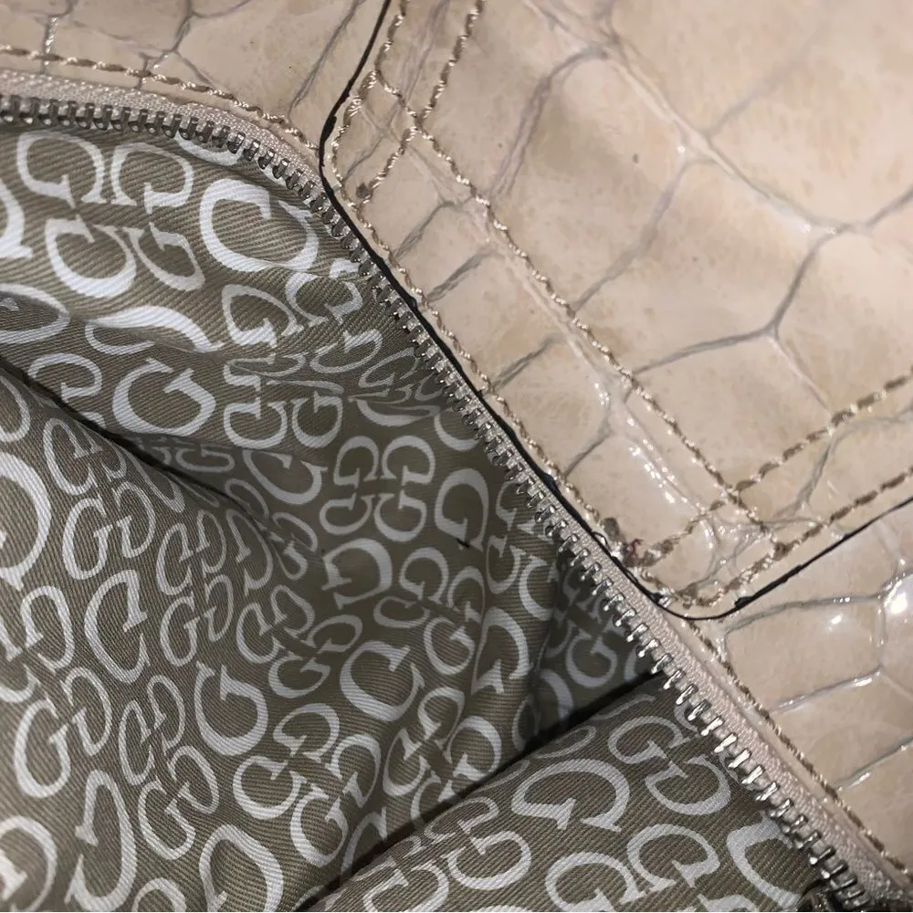 Guess oversized faux snakeskin bag - Image 5