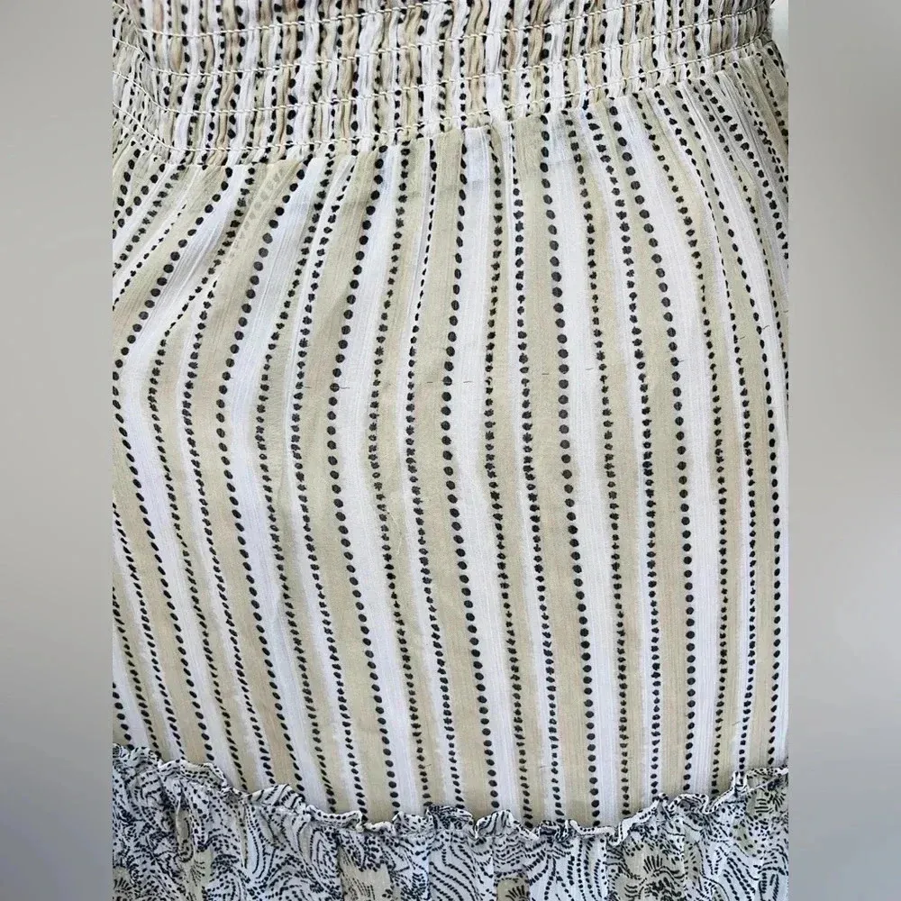 Free People You're A Jewel Printed Maxi in Tea Combo Size Large NWT $198 - Image 9