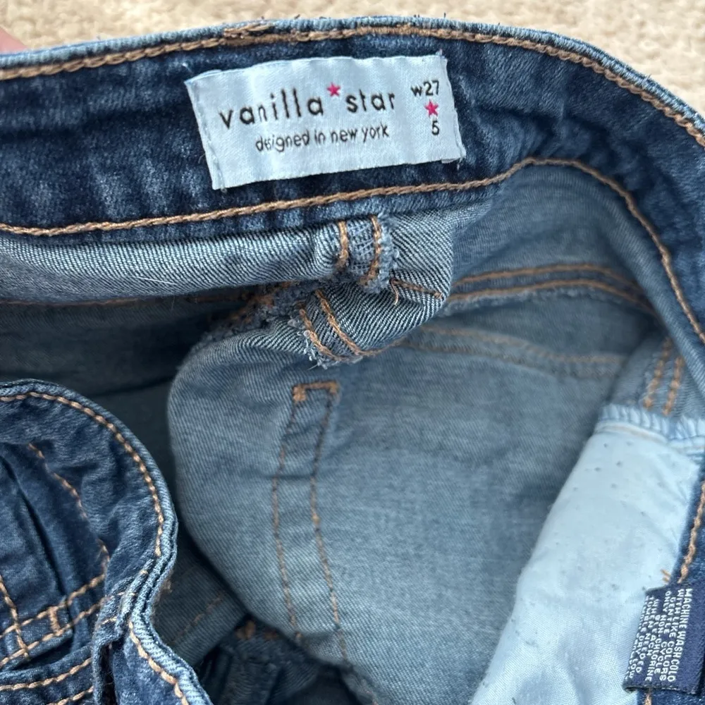 Vanilla Star Denim Blue Women's Shorts - Image 3