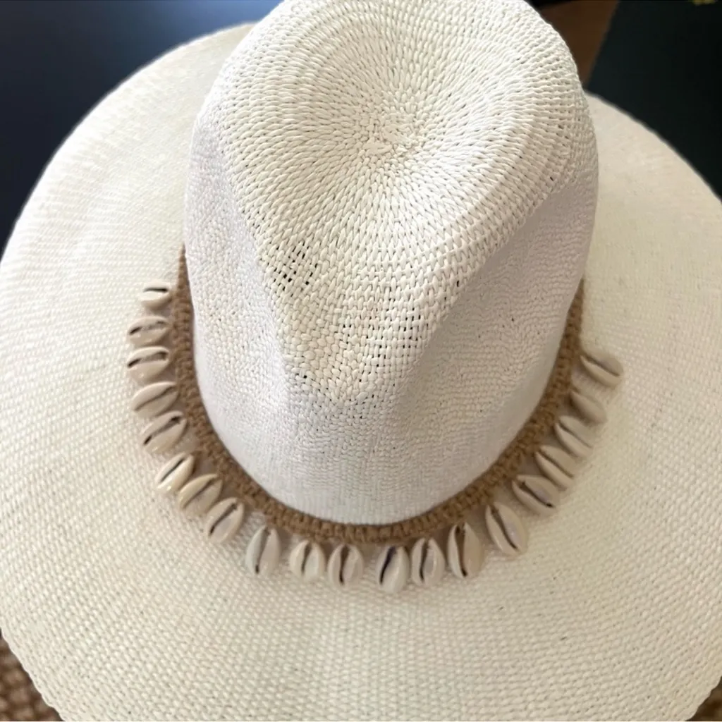 NWT Revolve x Nikki Beach Barbados Hat in White - Image 3