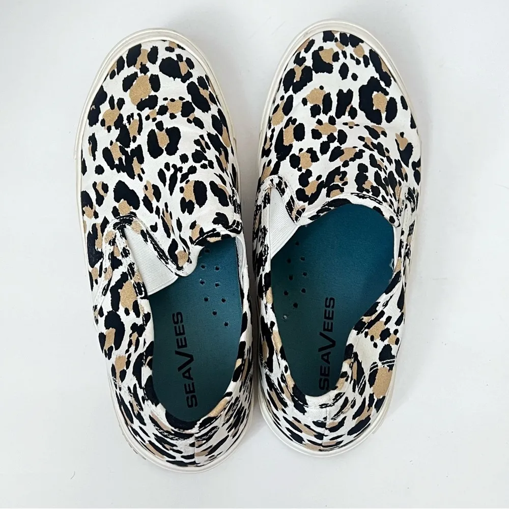 SeaVees Womens Baja Platform Leopard Athletic Sneakers Casual Shoes Size 8 ⬇️ - Image 3