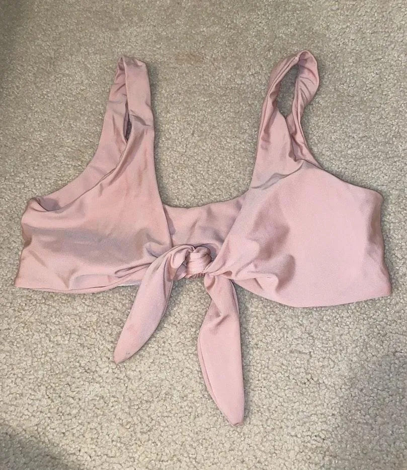 Bikini Top Pink Size M - Image 2