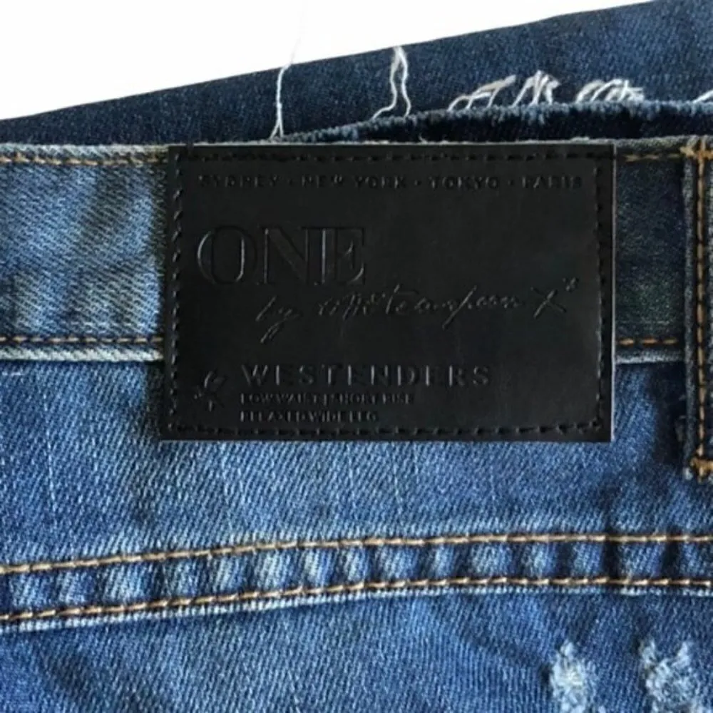 One Teaspoon Free People Jeans 22 XXS NWT Westender Flare Festival Boho Travel - Image 9