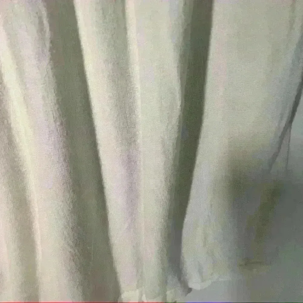 JAY PETERS Made In USA Womens 100% Rayon White Chino Short Sz L Comfy Relax Size L - Image 5