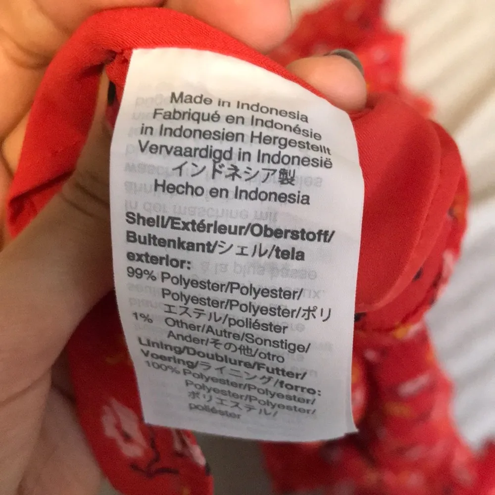 Madewell Red Tiered-Sleeve Peplum Top - Image 15