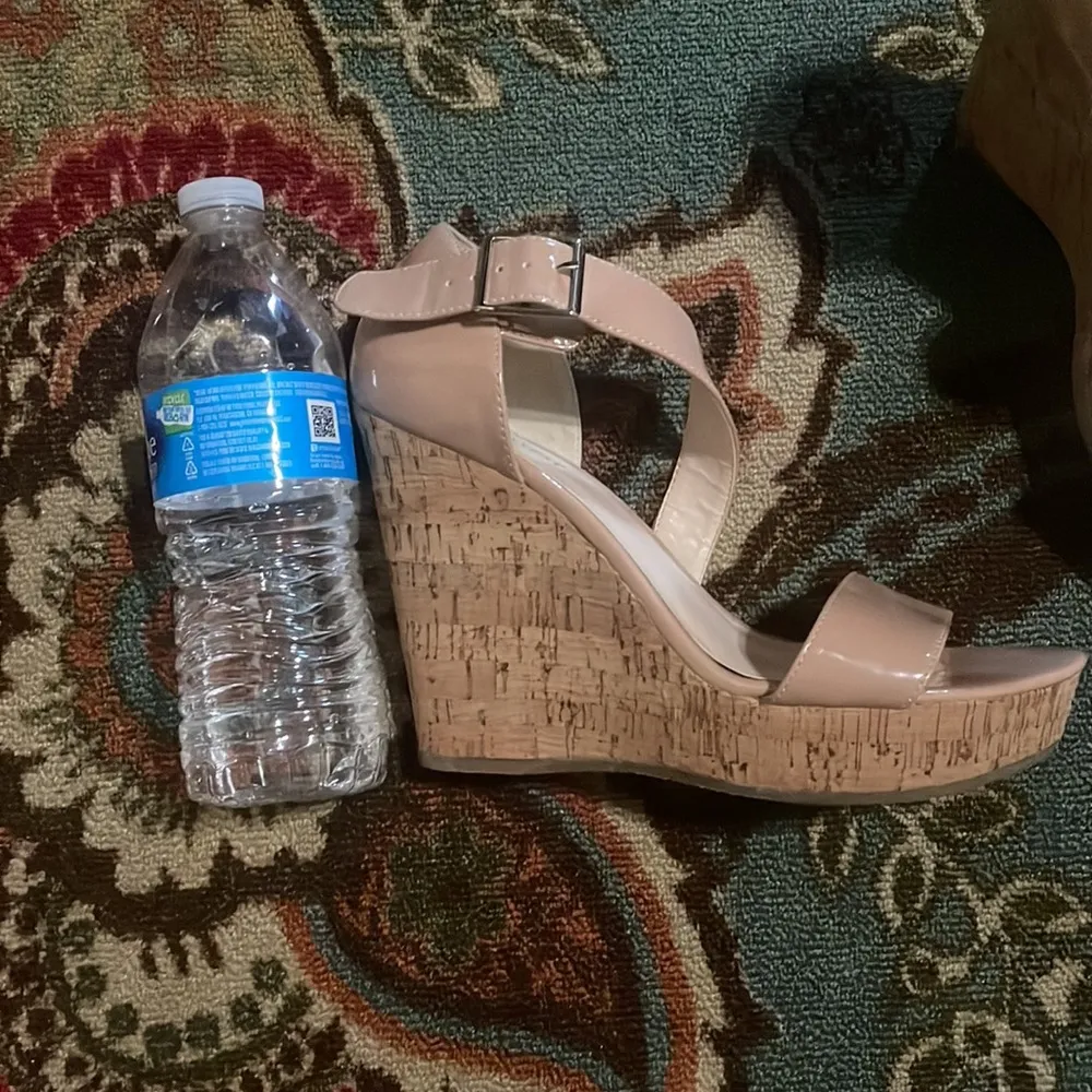 Nine West wedge heels size 9 - Image 7