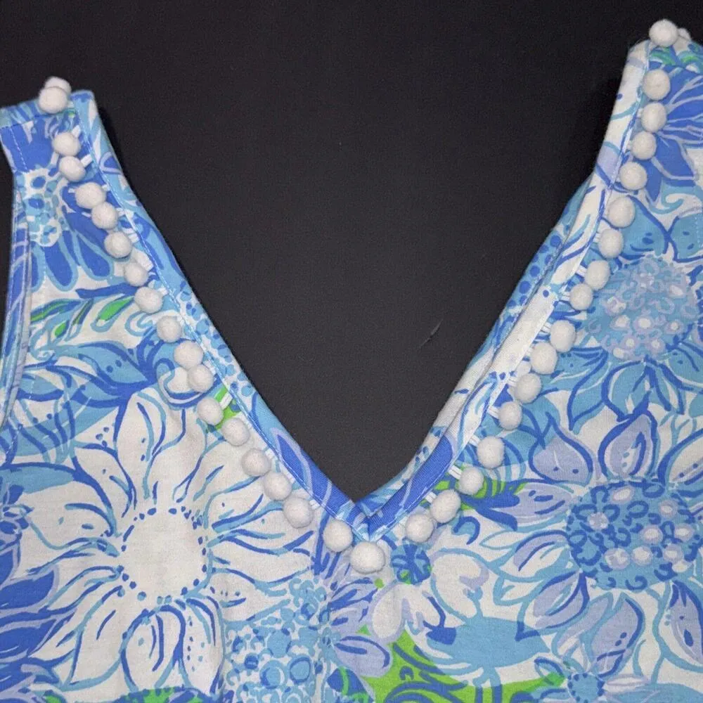 Lilly Pulitzer Frenchie Blue Designer CAMILLA SWING DRESS Preppy Classic | S - Image 12