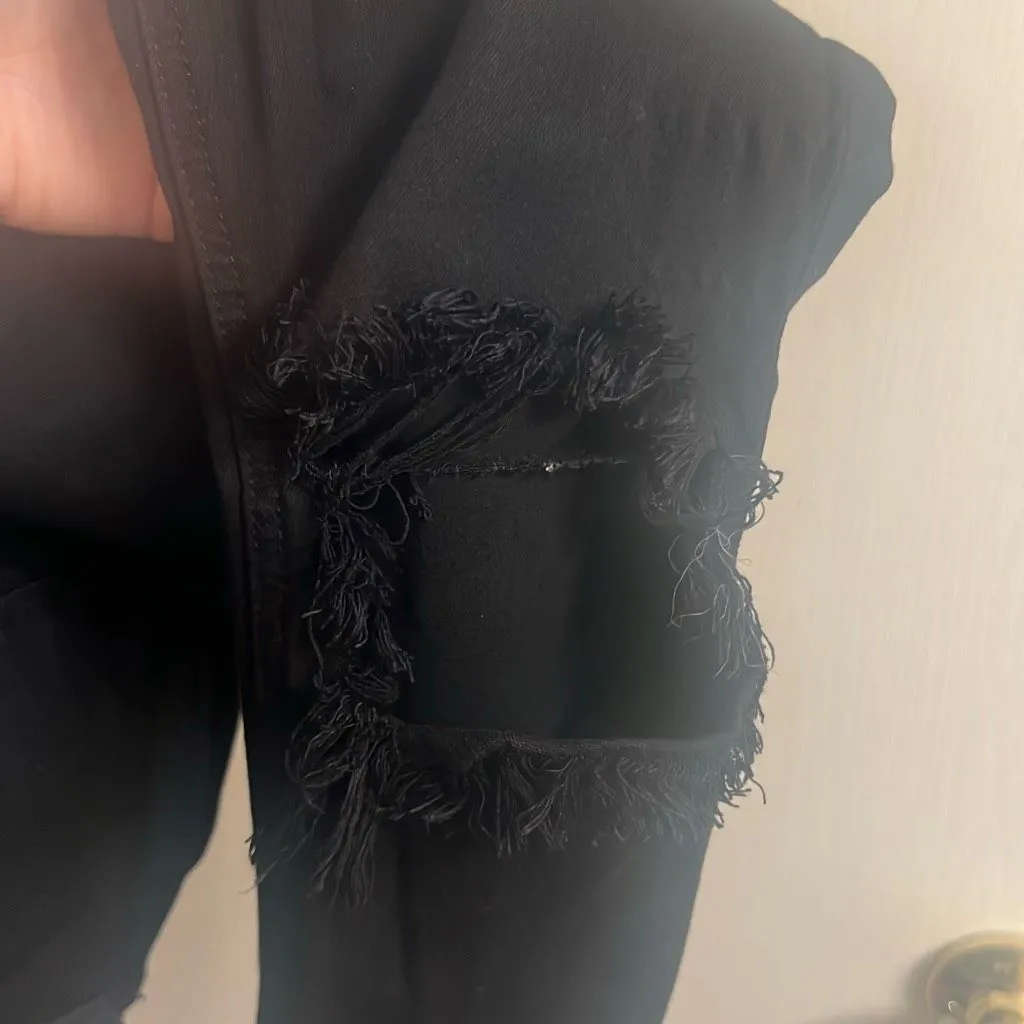 ✨Reformation Camille High-Rise Cigarette Black Sz 26 Jeans✨ - Image 8