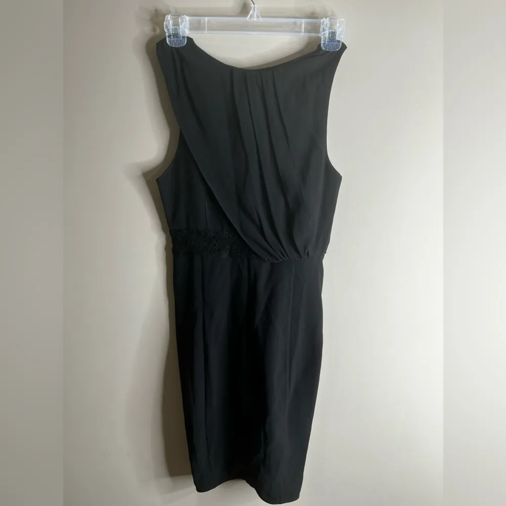 Rebecca minkoff little black dress lace waist size small - Image 9