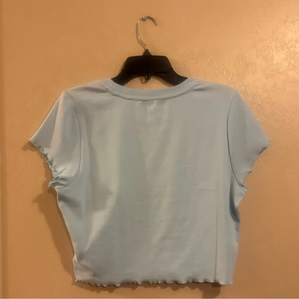 NWT Juicy Couture Y2K Dump Him baby tee sz XL - Image 2