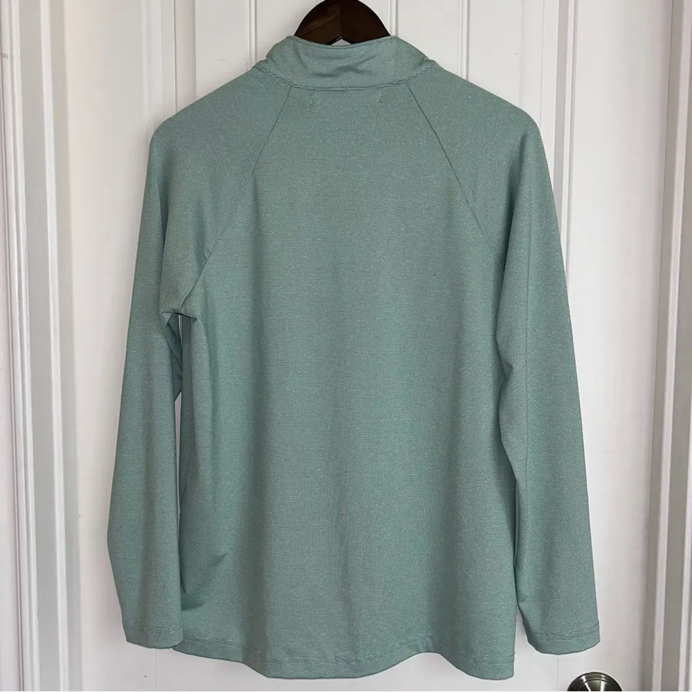 Devon & Jones moisture wicking quarter zip performance pull over women L Green Size L - Image 12