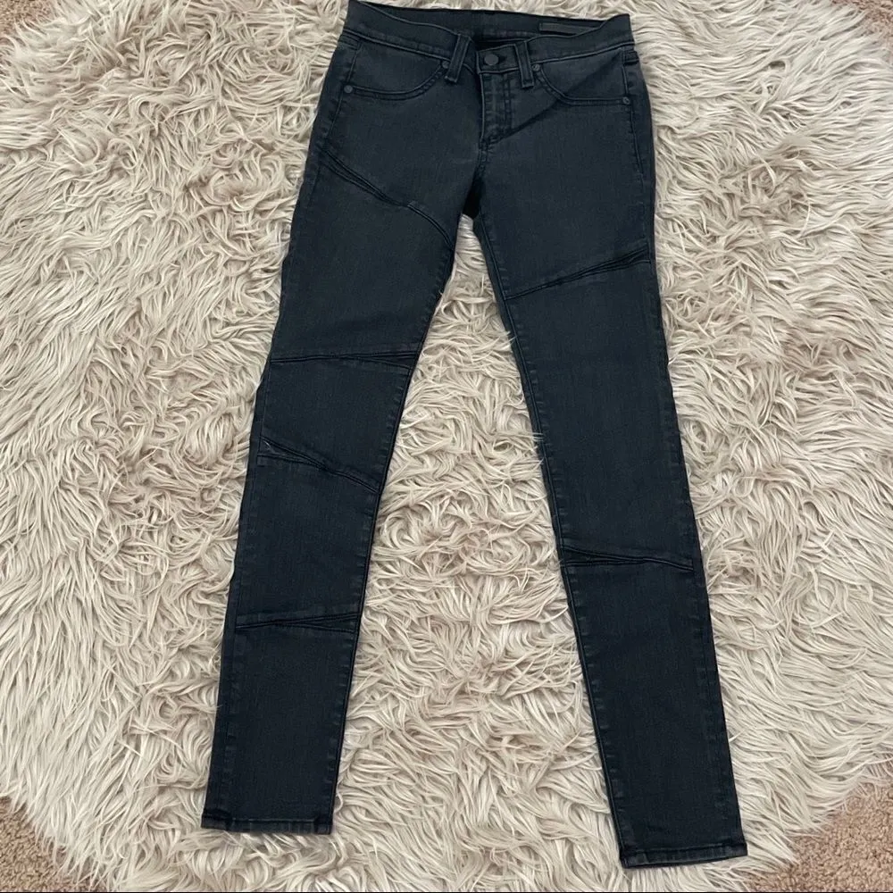 Rag and Bone  unique black jeans size 26 - Image 6