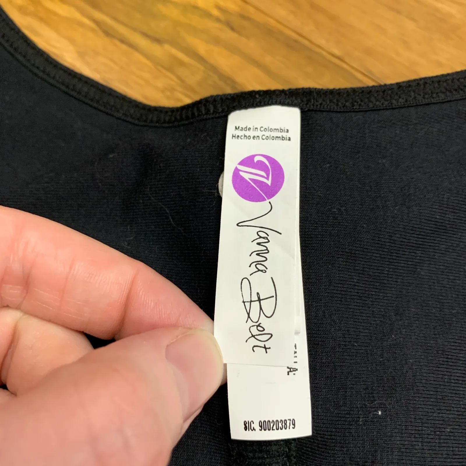 Vanna Belt V Vest Shapewear Tank Top Compression Bodysuit Black Women Size L NWT Size L - Image 6