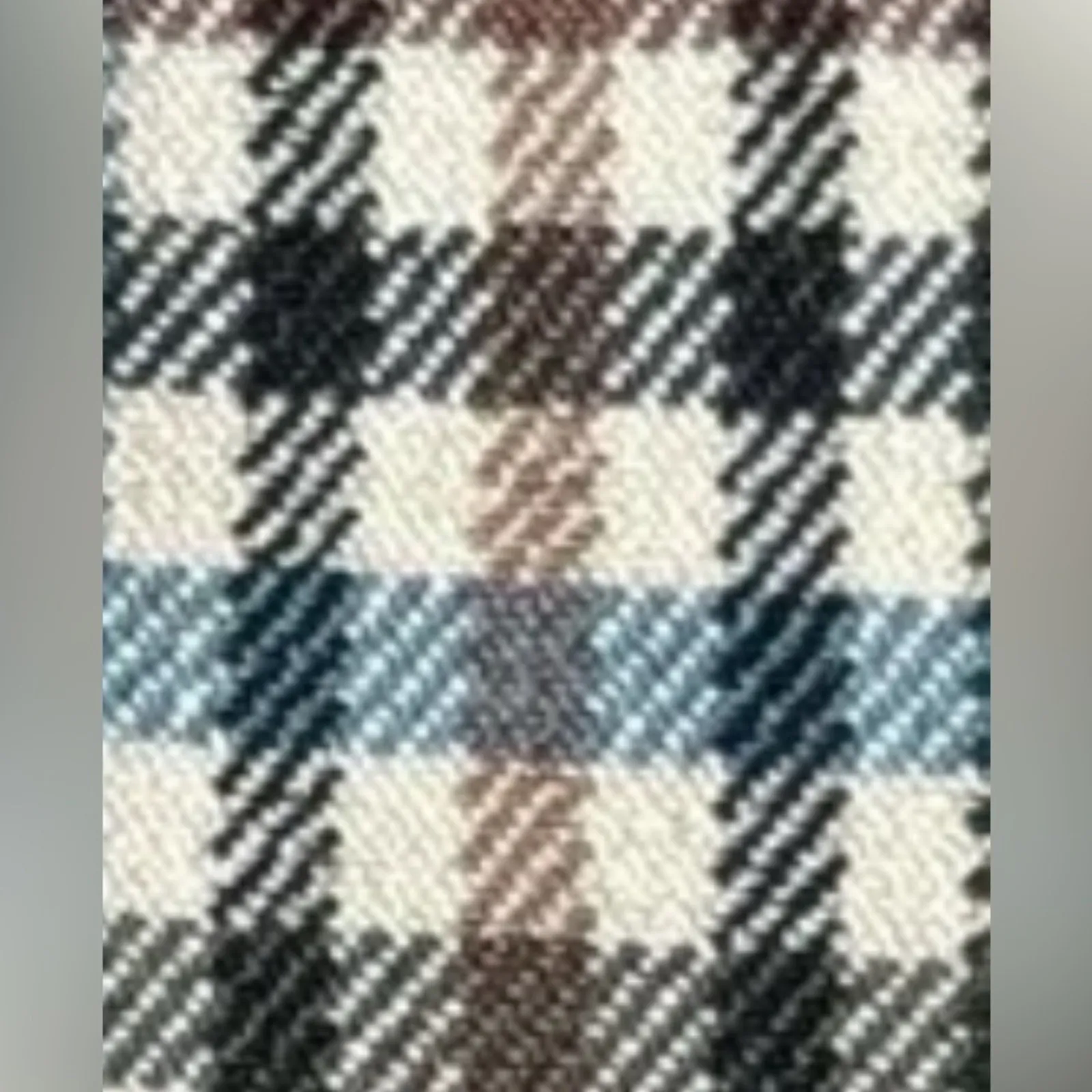 Ann Taylor LOFT Blazer Suit Jacket Beige Check Single-Button Women’s size 0 - Image 6