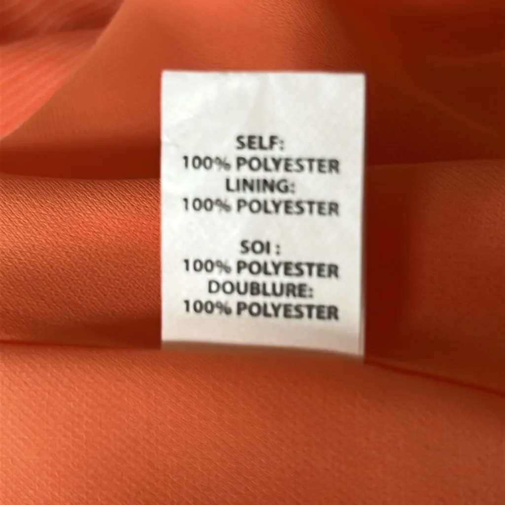 Ramy Brooke Clarke Long Sleeve Top in Color Peaza (Orange) Size XS NWT Orange - Image 9