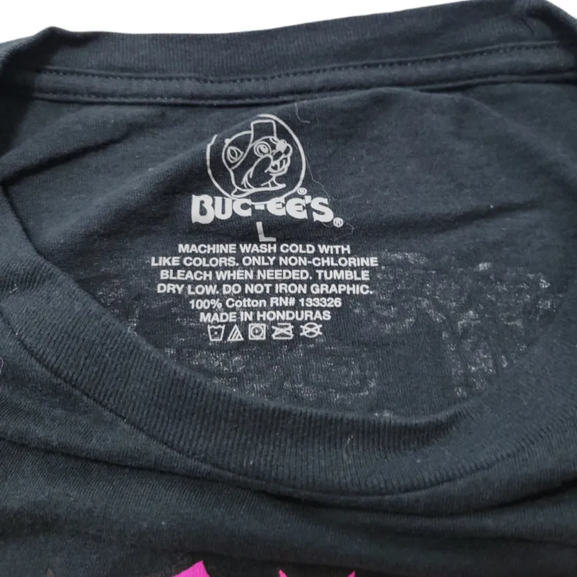 Shirt Size Large 1982-2021 Buc-ee's Tour T-Shirt Graphic Print T-Shirt Unisex T-Shirt - Image 7