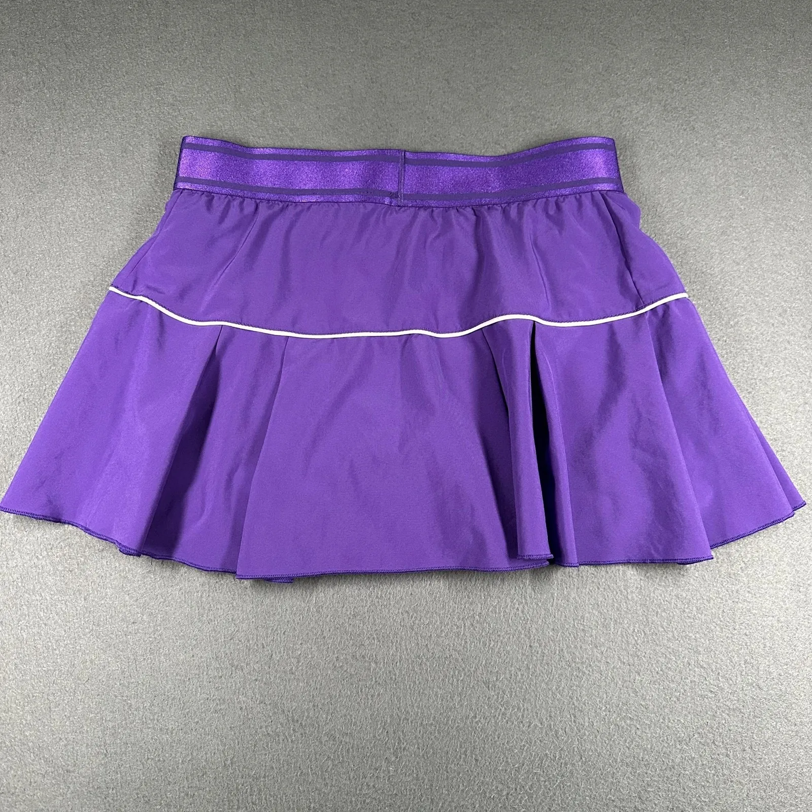 Nike Skirt Womens Small Purple Dri-FIT Tennis Skort Built In Shorts CJ1606-546 - Image 11