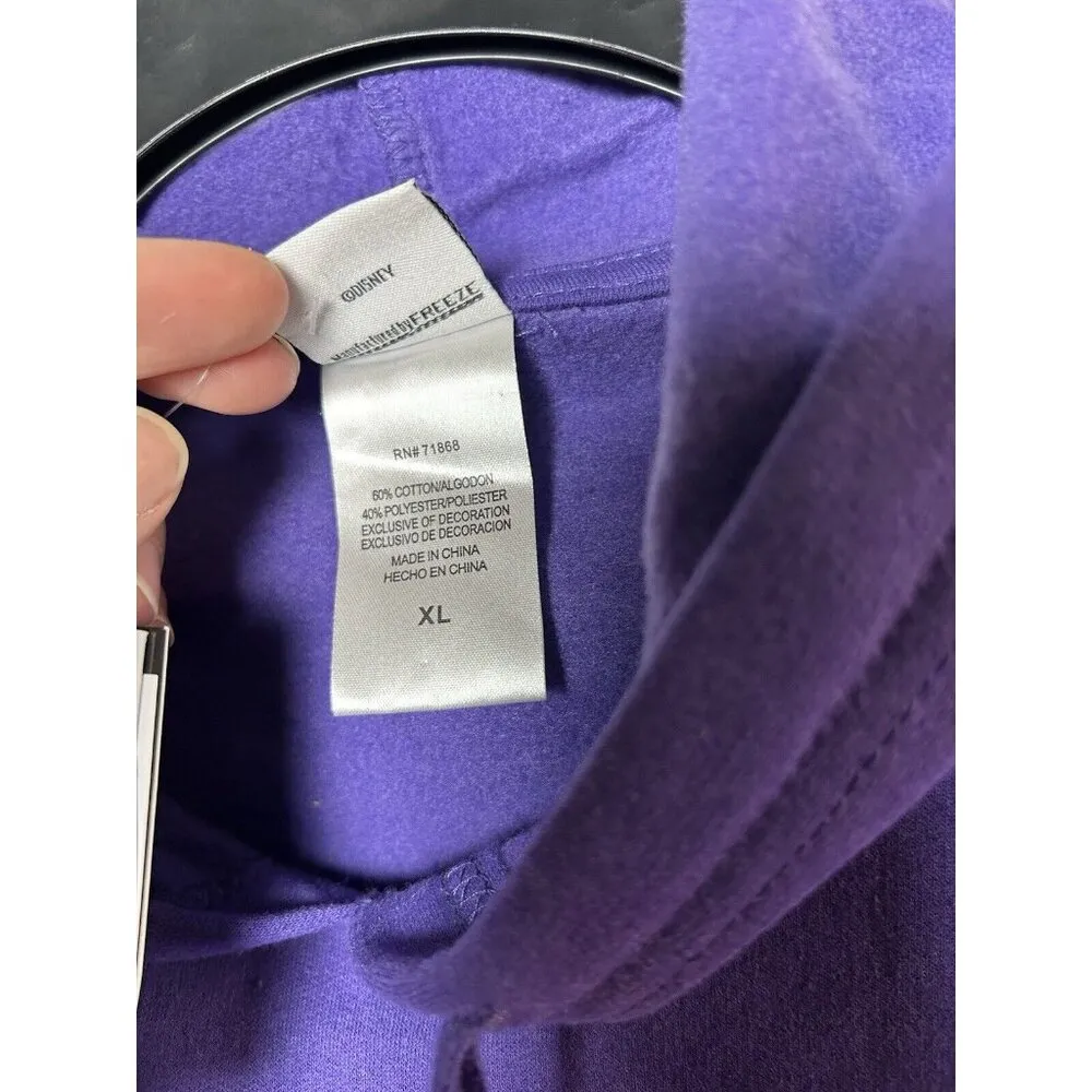 Disney Tim Burton A‎ Night Before Christmas Hoodie Sweatshirt Boo Crew Womens XL - Image 5